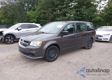 2016 Dodge Grand Caravan American Value Pkg from USA, damaged, VIN 2C4RDGBG8GR140120